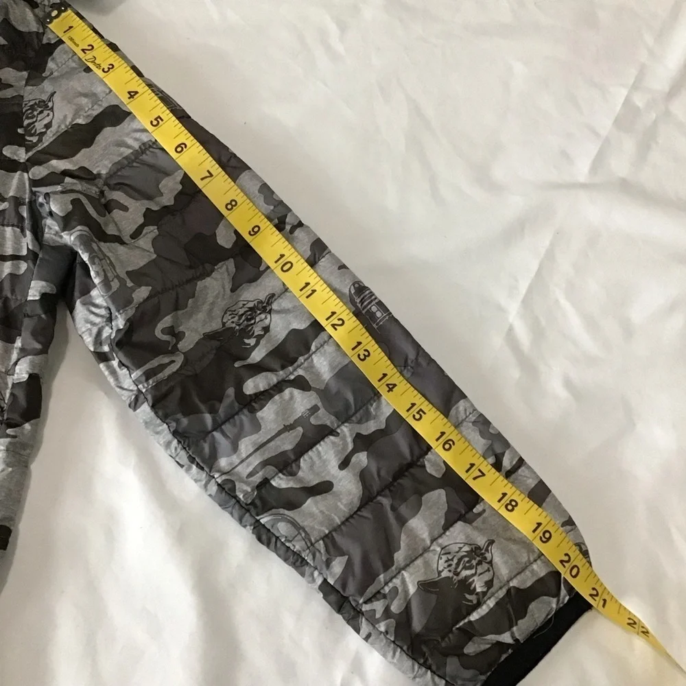 GAP Star Wars Kids Youth Camo Jacket - Gray and Black